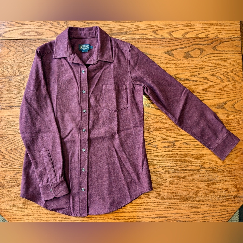 Pendleton Wool Button Down Shirt - image 1